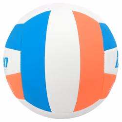 Baden | Softlight VXT2 | No Sting FlexFoam Cover | Youth Oversized Training Volleyball | K-5 Youth Players | 20% Larger + Lighter | Orange/Blue/White