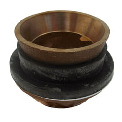 LASCO 6666 Closet or Urinal Spud  1 1/4"""" x 1 1/4""""  Brass