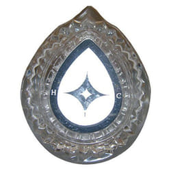LASCO HC-163 Plastic Teardrop Shower Handle for Moen
