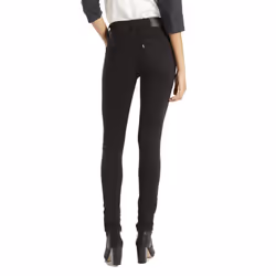 Levi's Women's 721 High Rise Skinny Jeans  Soft Black  33 US 16 M