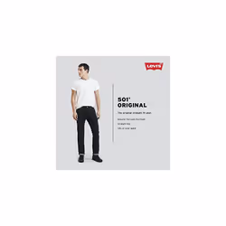 Levi's Men's 501 Original Fit Jeans (Also Available in Big & Tall)  Light Stonewash  34W x 34L