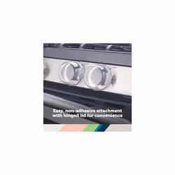 Child Proof Clear View Stove Knob Covers (Set of 5)