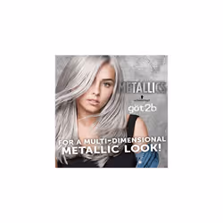 Schwarzkopf Got2b Metallics Permanent Hair Color, M71 Metallics Silver