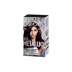 Schwarzkopf Got2b Metallics Permanent Hair Color, M49 Smoky Violet