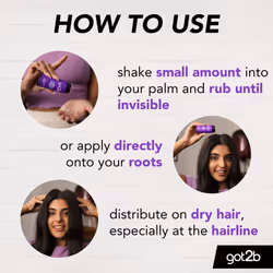 Powder'ful Volume Unisex Root Hair Styling Powder, For Instant Volume and Root Boost, Vegan, 10g
