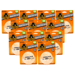 Gorilla Tough & Clear Double Sided Adhesive Mounting Tape  Extra Large  1"" x 150""  Clear  (Pack of 12)