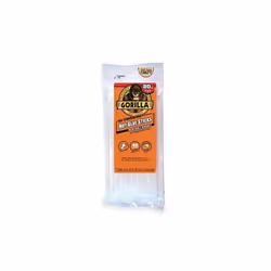 Gorilla Glue Clear 8" Dual Temp Full-Size Hot Glue Sticks, 20 Count