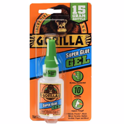 Gorilla Super Glue Gel  15 g  Clear (24 Pack)