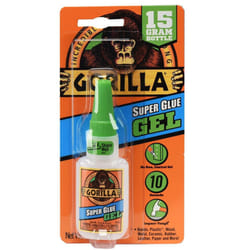 Gorilla Super Glue Gel  15 g  Clear (24 Pack)