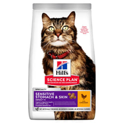 Hills 604072 cats dry food 1.5 kg Chicken, Beef