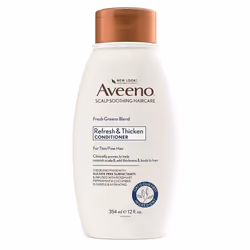 Aveeno Scalp Soothing Fresh Greens Blend Conditioner  peppermint  12 Fl Oz