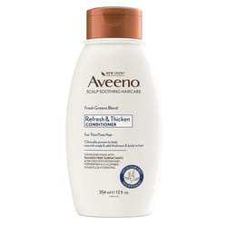 Aveeno Scalp Soothing Fresh Greens Blend Conditioner  peppermint  12 Fl Oz