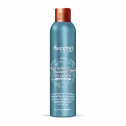 Aveeno Rose Water & Chamomile Blend Gentle Dry Shampoo for Sensitive Scalp & Soft Hair  Sulfate Free Dry Shampoo  Paraben & D ...