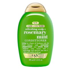 OGX Extra Strength Refreshing Scalp + Rosemary Mint Conditioner  Nourishing Hair Conditioner Infused with Rosemary Mint for Shiny  Healthy-Looking Hai