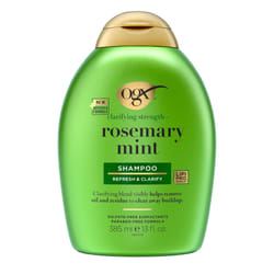 OGX Clarifying Strength + Rosemary Mint Shampoo  Clarifying Shampoo Visibly Helps Remove Oil & Residue to Clear Away Buildup from Oily Hair  Sulfate-F