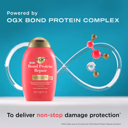OGX Repair & Protect Bond Protein Repair Conditioner  Lightweight Conditioner Targets Damaged Areas of Hair for Effective Bond Repair  Sulfate-Free Su