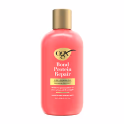 OGX Repair & Protect Bond Protein Repair Pre-Shampoo  Pre-Shampoo Hair Treatment Helps Mend Over-Processed Hair for Shine & S ...