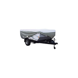 Classic Accessories Over Drive PolyPRO3 Deluxe Pop-Up Camper Trailer Cover  Fits 14 - 16 Trailers (80-041-173106-00)   Grey