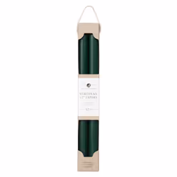 Northern Lights Candles - 12"""" 2pk Tapers - Hunter Green - 72896