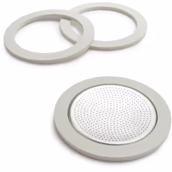 Bialetti Replacement Gasket & Filter for 6 Cup Espresso Maker