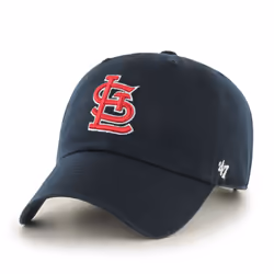 MLB St. Louis Cardinals Men's Clean Up Cap Navy