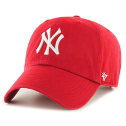 MLB New York Yankees Men's '47 Brand Clean Up Cap  Red  One-Size