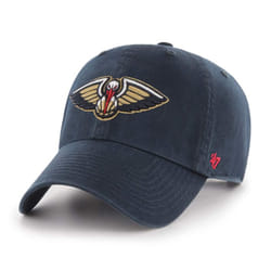'47 NBA New Orleans Pelicans Clean Up Adjustable Hat  Navy  One Size