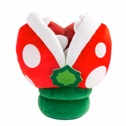 Tomy Club Mocchi-Mocchi Super Mario Piranha Plant Mega Plush Stuffed Toy, 15 inch, Character, 3 yr(s)