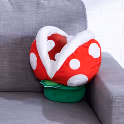 Tomy Club Mocchi-Mocchi Super Mario Piranha Plant Mega Plush Stuffed Toy, 15 inch - Additional view 5