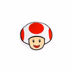Tomy Nintendo Plush Super Mario Toad Red Plush