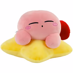 Tomy Club Mocchi-Mocchi Warp Star Kirby – Mega Plush Toy – 15 inch