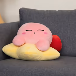 Tomy Club Mocchi-Mocchi Warp Star Kirby – Mega Plush Toy – 15 inch - Additional view 7