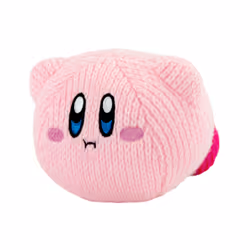 Tomy Nuiguru Knit - Kirby - Hovering Kirby - Plush Toy - 6 Inch, Character, 3 yr(s)