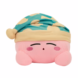 Tomy Nuiguru Knit - Kirby - Sleeping Kirby - Plush Toy - 15 Inch, Character, 3 yr(s)