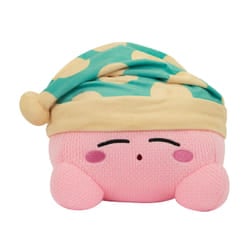 Tomy Nuiguru Knit - Kirby - Sleeping Kirby - Plush Toy - 15 Inch