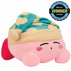 Tomy Nuiguru Knit - Kirby - Sleeping Kirby - Plush Toy - 15 Inch
