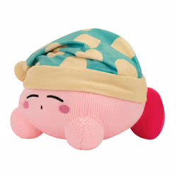 Tomy Nuiguru Knit - Kirby - Sleeping Kirby - Plush Toy - 15 Inch