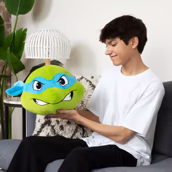 Tomy Club Mocchi-Mocchi Teenage Mutant Ninja Turtles Leonardo – Mega Plush Toy – 15 inch