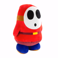Tomy Club Mocchi-Mocchi Super Mario Shy Guy Mega Plush Stuffed Toy, 15 inch