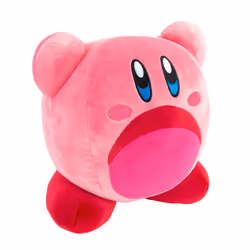 Tomy Club Mocchi-Mocchi Inhaling Kirby Mega Plush Toy, 13 inch