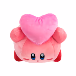 Tomy Club Mocchi-Mocchi Kirby with Heart Mega Plush Toy, 15 inch - Additional view 5