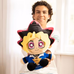 Tomy Club Mocchi-Mocchi Yu-Gi-Oh! Yugi Muto Plush Toy, 15 inch