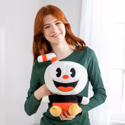 Tomy Club Mocchi-Mocchi Cuphead Plush – Mega Plush Toy – 15 inch - Additional view 4