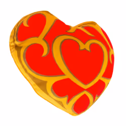 Tomy Club Mocchi-Mocchi The Legend of Zelda Heart Container – Mega Plush Toy – 15 inch