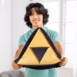 Tomy Club Mocchi-Mocchi The Legend of Zelda Triforce – Mega Plush Toy – 15 inch - Additional view 4