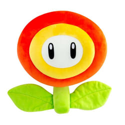 Tomy Club Mocchi-Mocchi Super Mario Fire Flower Mega Plush Toy, 15 inch