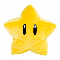 Tomy Club Mocchi-Mocchi Super Mario Super Star – Mega Plush Toy – 15 inch, Toy star, 3 yr(s)