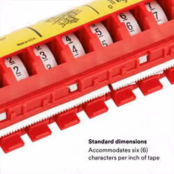 3M Wire Marker Tape Dispenser STD  compact design for easy handling