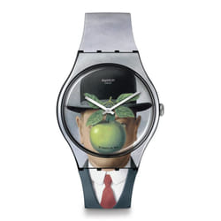 Swatch New Gent LE FILS DE L'Homme by Rene Magritte Quartz Watch