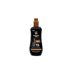 Australian Gold SPF 15 Spray Gel Sunscreen with Instant Bronzer 8 oz
